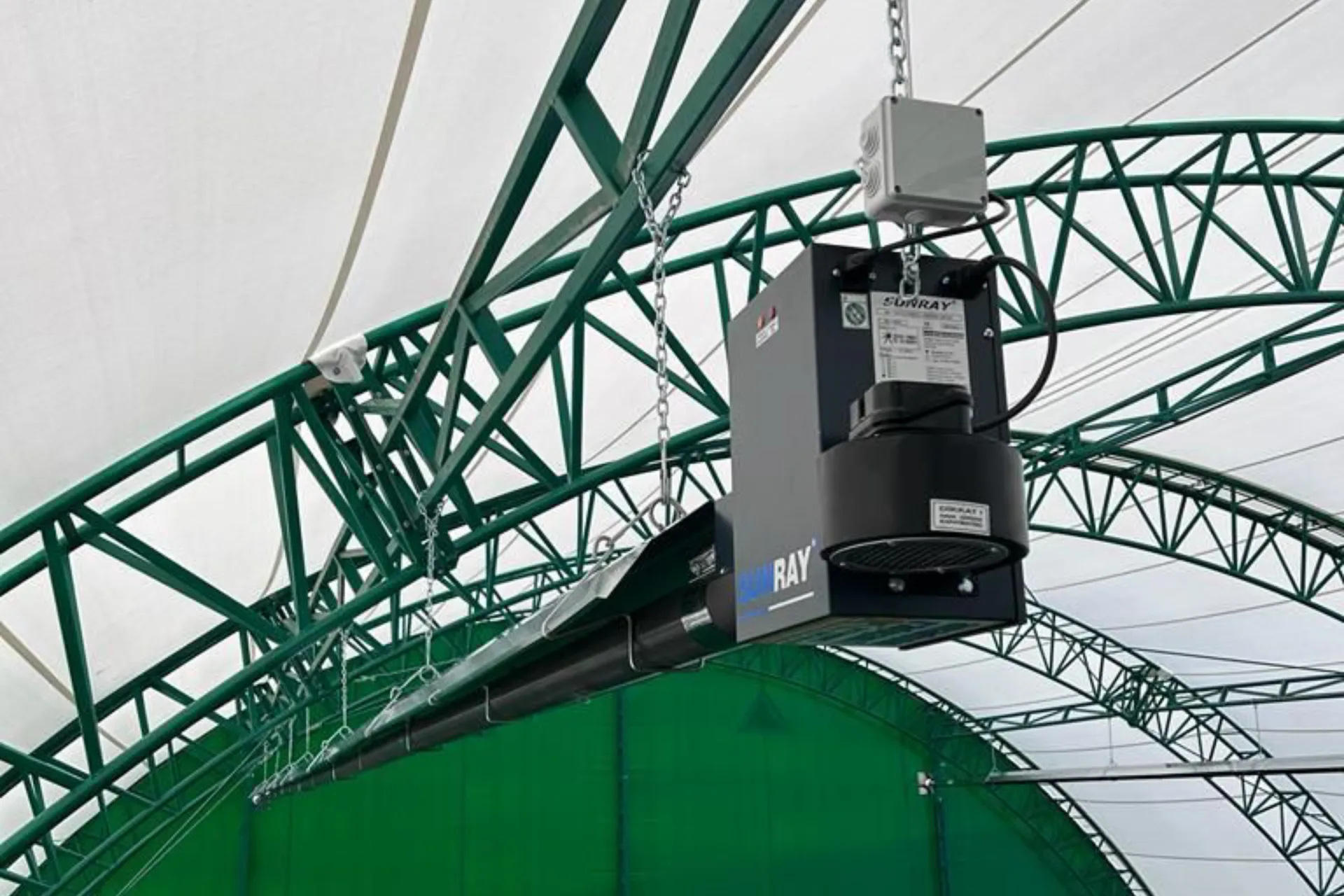 incalzitor terasa electric alb